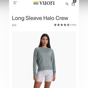 VUORI CREW SWEATSHIRT